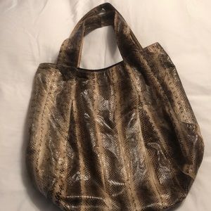 Berin snakeskin bag